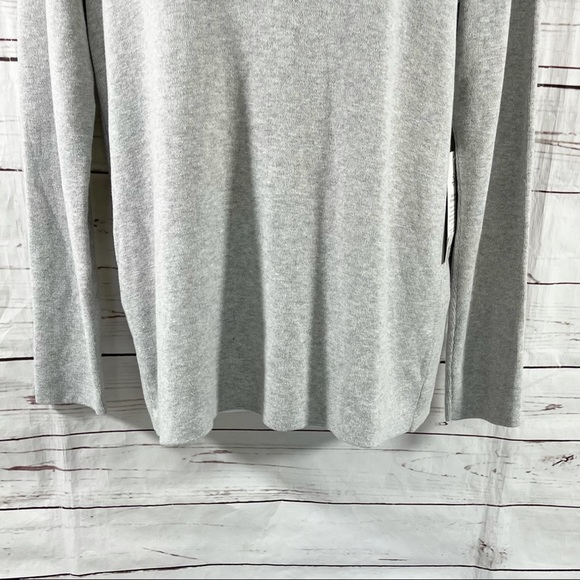 Chico’s Women’s Turtleneck Sweater Gray Size 3 - Picture 3 of 11